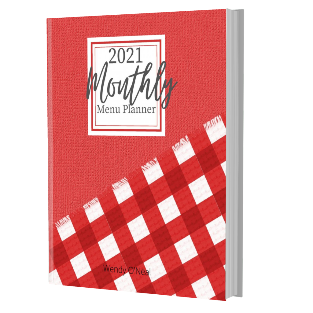 Monthly Menu Planner 8 1 2 X 11 Around My Family Table