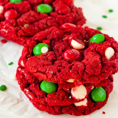 Red Velvet Christmas Cookies