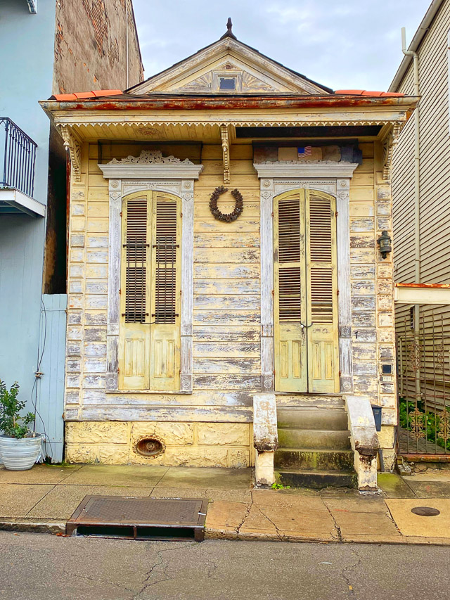 old house in the French Quarter of New Orleans