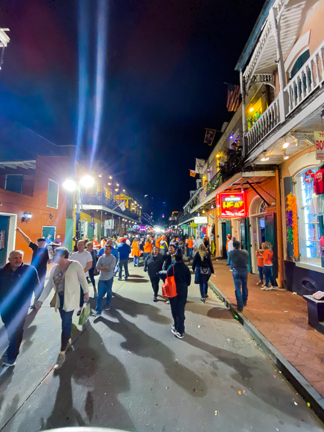 Bourbon Street in New Orleans