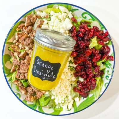 Cranberry, Goat Cheese & Pecan Salad