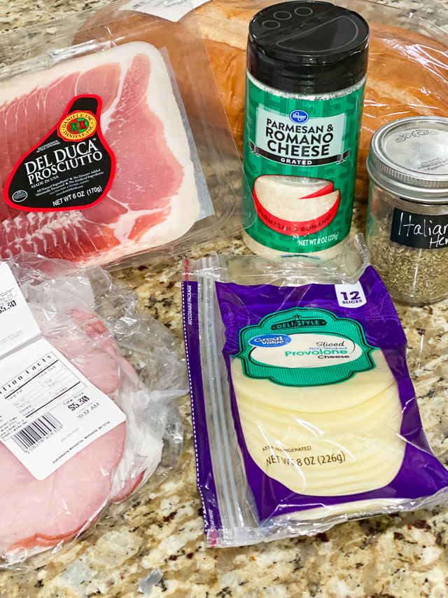 baked italian sandwiches ingredients