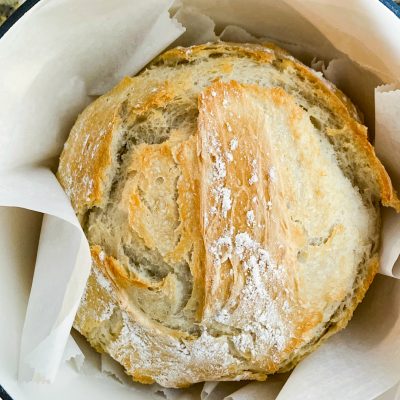 Easiest 2 Hour No Knead Bread