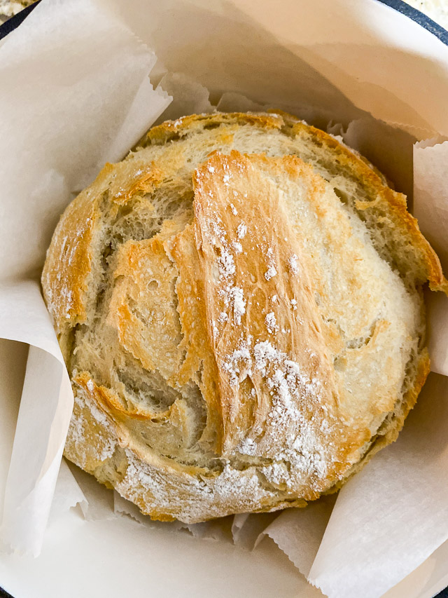 Making bread at home has never been easier than with my recipe for the Easiest 2 Hour No Knead Bread. Only 4 ingredients and 2 hours to hot, delicious bread on your table.