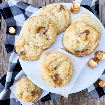 Double Caramel Sugar Cookies