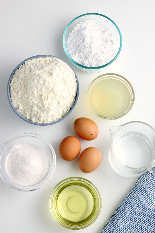 Lemonade Cake ingredients