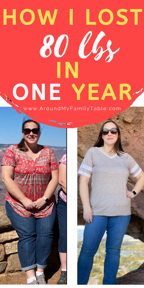 How I Lost 80 Pounds In 1 Year Around My Family Table
