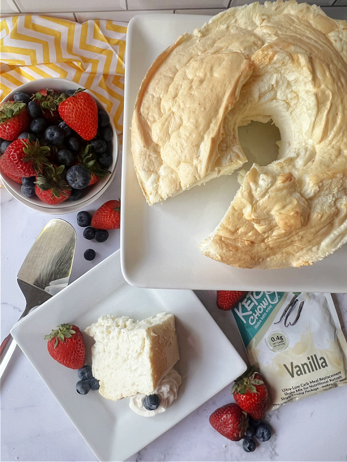 keto angel food cake