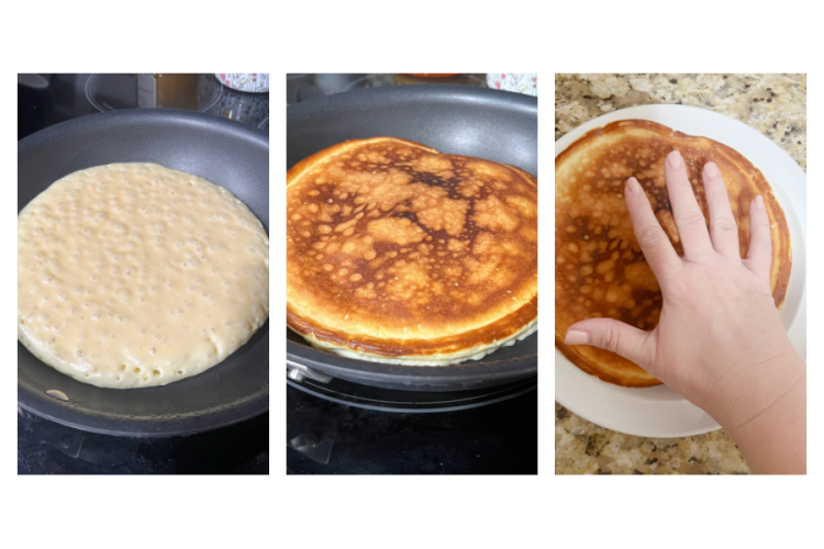 Easy Keto Pancakes (with no flour) Around My Family Table
