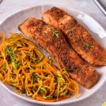 Air Fryer Spiced Salmon (Keto Friendly Recipe)
