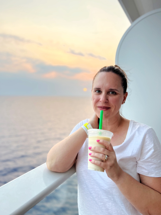 drinking keto chow on cruise