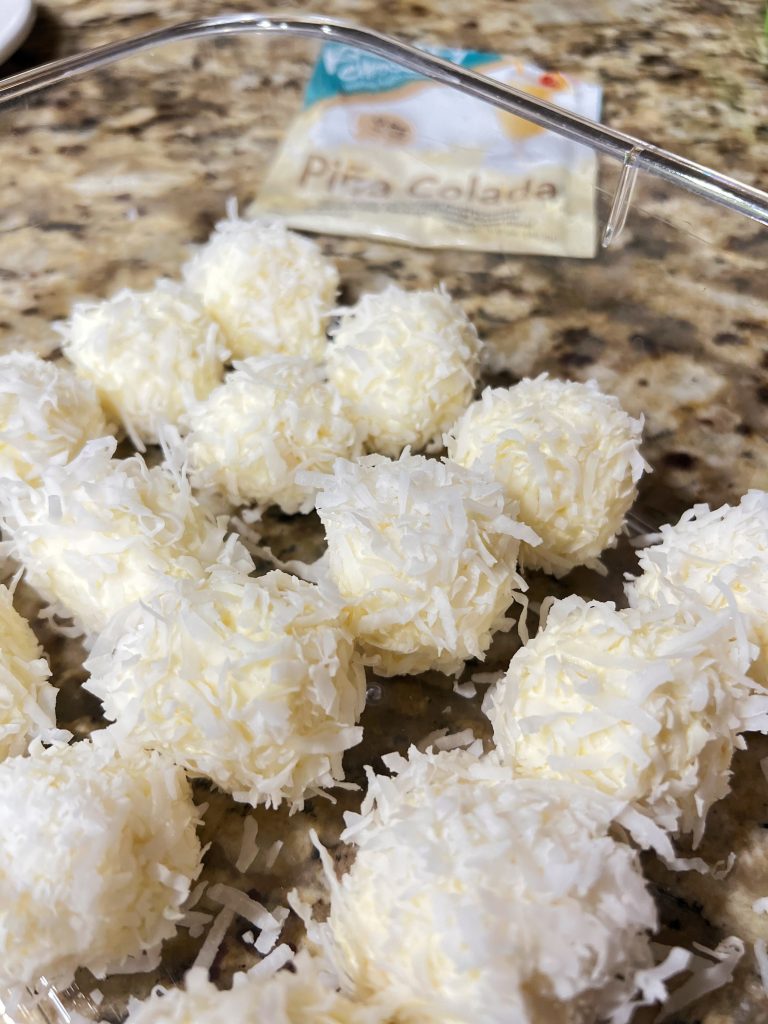 Keto Protein Balls with Keto Chow